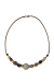 Les bijoux Jacaranda en graines naturelles : Collier modèle RAS DE COU MIX GRIS 0