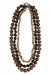 Les bijoux Jacaranda en graines naturelles : Collier modèle MAGIDEA ACAI Triple 1