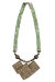 Les bijoux Jacaranda en graines naturelles : Collier modèle CRESCENTIA CAPEL 0